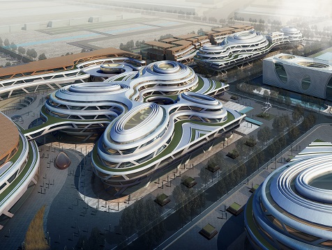 陜西西安唐大明宮國家遺址公園殿前區商業綜合體